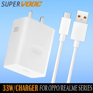 33W SuperVOOC Charger With Data Cable White – Safa