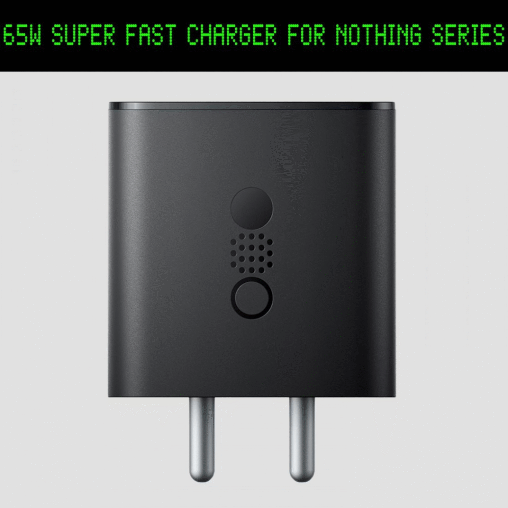 65W Nothing Charger Power GaN 3A 3 Port Adapter Black – Safa